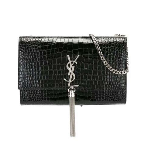 ysl tassel|ysl kate small tassel crocodile.